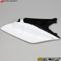 Carenados traseros Suzuki RM Z 250 (2010 - 2018) Polisport blanco y negro