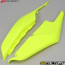 Lower rear fairings Husqvarna FC, TC 125, 250, 350 ... (since 2019) Polisport neon yellow