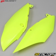 Honda CRF 250 R rear fairings, RX (since 2018), 450 R, RX (2017 - 2020) Polisport neon yellow