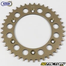 Rear sprocket 41 aluminum teeth 520 Gas Gas EC 250, Husaberg FC 550, KTM EXC 200... Afam brown