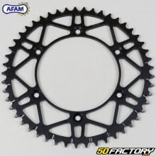 Rear sprocket 49 teeth steel 520 Gas Gas EC 125, Husqvarna TC 250... Afam SLK (anti-mud) black