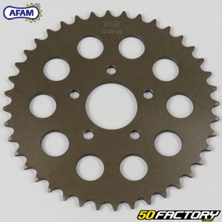 Crown 40 teeth alu 415 KTM SX 50  Afam brown