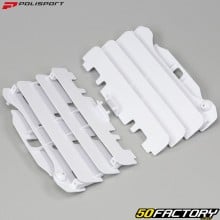 Grades do radiador Yamaha YZF250, 450 (2007 - 2009) Polisport branco