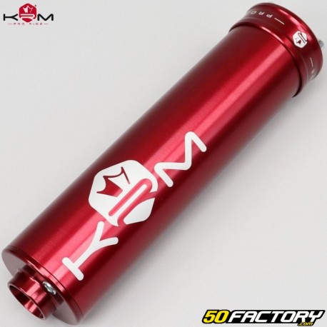 KRM silencer Pro Ride 70/90cc full red