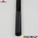 Manubrio Fatbar alluminio Ã˜28mm KRM Pro Ride nero e viola con schiuma