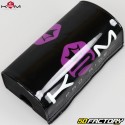 Manubrio Fatbar alluminio Ã˜28mm KRM Pro Ride nero e viola con schiuma