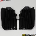 Rejillas de radiador Yamaha YZF, WR-F 250, 450 (desde 2018) Polisport negro