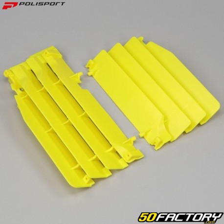 Grilles de radiateurs Suzuki RM-Z 250 (2010 - 2018) Polisport jaunes