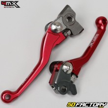 Front brake levers and clutch Beta RR 125, 250, 350... 4MX red