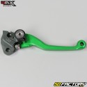 Kawasaki KX front brake and clutch levers 65, 85, 125, Suzuki RM-Z 250, 450... 4MX green