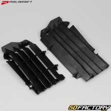 Parrillas de radiador Kawasaki KXF 250 (2017 - 2020) Polisport negro