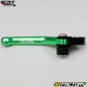 Leviers de frein avant et d'embrayage Kawasaki KXF 250, 450 (2013 - 2015) 4MX verts