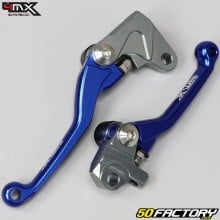 Front brake levers and clutch Yamaha WR-F 250, 450 (2016 - 2018) 4MX blue