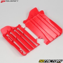 Radiator grilles Honda CRF 250 R (2016 - 2017), 450 R (2015 - 2016) Polisport red