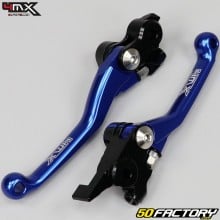 Front brake and clutch levers Husqvarna TX 125, FE, FX 350, 450... (since 2018) 4MX blue