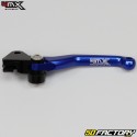 Kawasaki KX front brake and clutch levers, Suzuki RM-Z, Yamaha YZ 125, 250, 450... 4MX blue