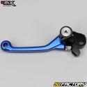 Kawasaki KX front brake and clutch levers, Suzuki RM-Z, Yamaha YZ 125, 250, 450... 4MX blue
