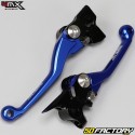 Front brake and clutch levers Husqvarna FC, FE, Sherco SEF 250, 500 R... 4MX blue