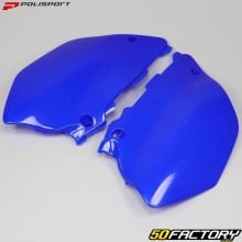 Plaques latérales Yamaha YZ 125, 250 (2002 - 2014) Polisport bleues