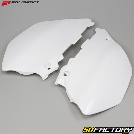 Carénages arrière Yamaha YZ 125, 250 (2002 - 2014) Polisport blancs