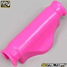 Protector de manillar en espuma Yamaha PW 50 Fifty rosa