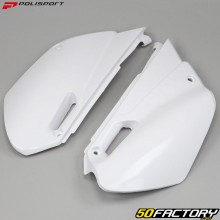 Carenados traseros Yamaha YZ85 (2002 - 2014) Polisport blancos