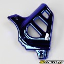 Sprocket pinion cover AM6 Minarelli chrome blue