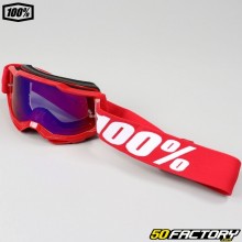 Goggles 100% Accuri 2 kid size, red, iridium red and blue screen