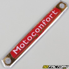 Monogramma serbatoio &quot;Motoconfort&quot; rosso e oro (versione lunga)