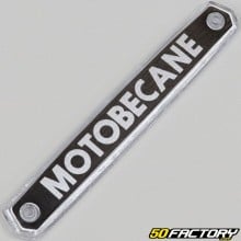 Monogramma serbatoio &quot;Motobecane&quot; nero (versione lunga)