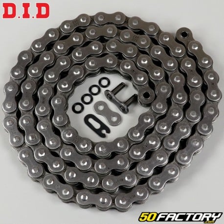 520 reinforced chain (O-rings) 122 links DID VX3 gray