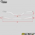 Handlebar Peugeot HP chopper, HPL... Restone chromium