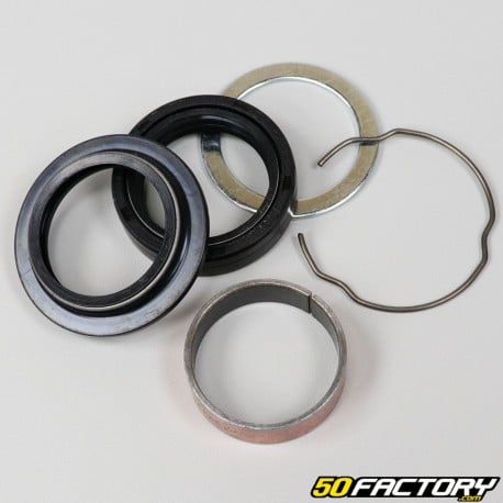 Fork oil seal and dust cover 37x50x11mm Rieju MRT, Sherco SM, SE, SE-R, SM-R... (set)