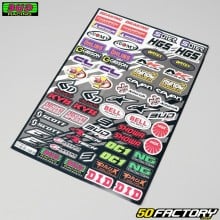 Stickers Bud Racing Micro 30x42cm (planche)