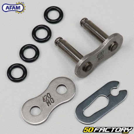 Acoplador rápido de corrente 420 Afam (O-rings) cinza