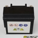 Batterie 12N5-3B SLA 12V 5Ah acide sans entretien Kawasaki AR, Suzuki GT 125...