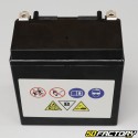 Bateria WTX16-BS SLA 12V 14 Ah ácido sem manutenção Peugeot Metropolis,  Piaggio...