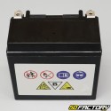 Batterie WTX14L-BS SLA 12V 12Ah acide sans entretien Gilera GP 800, Aprilia SRV, Italjet...