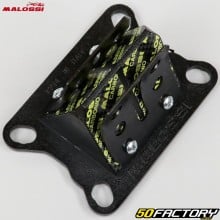 Reed valve block Derbi,  AM6 minarelli, Morini... Malossi VL6 carbon