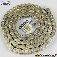 Kette 428 verstärkt (mit O-Ring-Dichtungen) 102 Glied Afam goldfarben