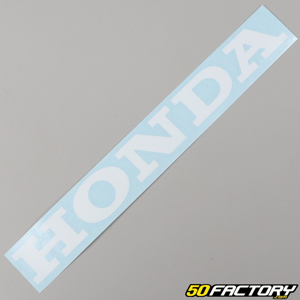 Sticker Honda blanc 225x35mm - Pièces équipement moto, scooter
