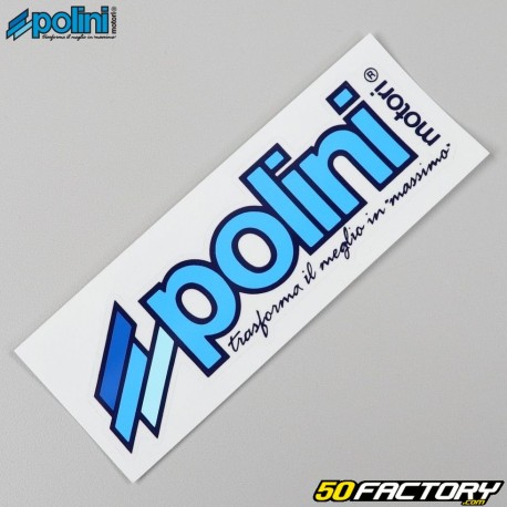 Aufkleber Polini 150x50mm blau
