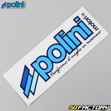 Pegatina Polini azul 114x35mm