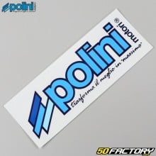 Sticker Polini bleu 114x35mm