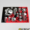 Adesivos Mulisha MX de metal 30x45cm (folha)