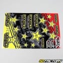 Stickers Rockstar MX 30x45cm (planche)