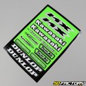 Stickers Kawasaki MX 23x33cm (planche)