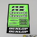 Kawasaki MX stickers 100x100cm (board)