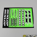 Kawasaki MX stickers 100x100cm (board)