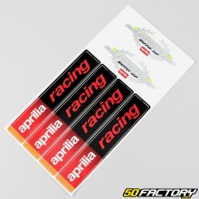 Stickers Aprilia world champion 28x14cm (planche)